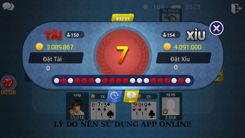Lý do nên sử dụng app online