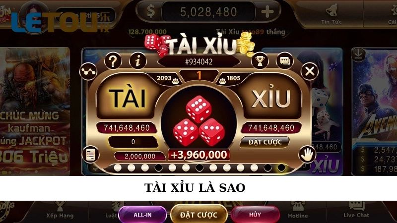 Tài xỉu là sao